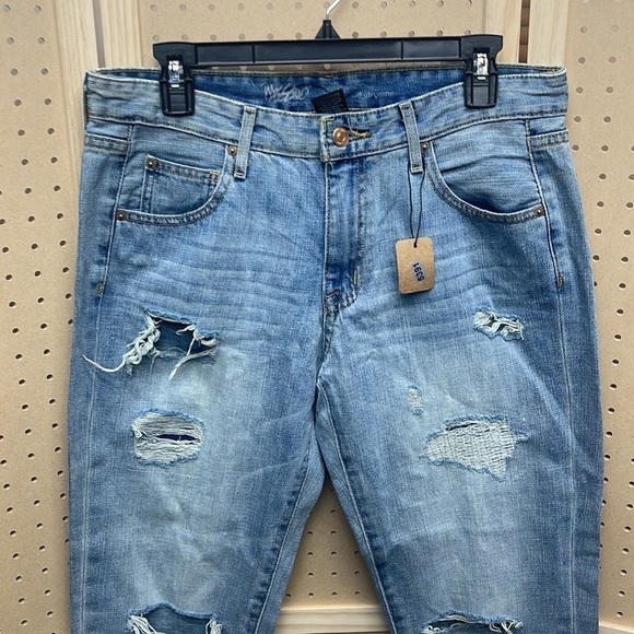 Mossimo Boyfriend Crop denim jeans size 8 29” - Picture 4 of 9